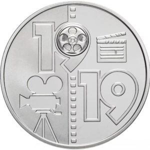 Украина 5 гривен 2019 год 100 лет Одесской киностудии