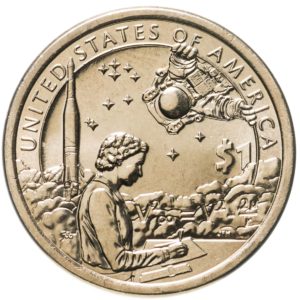 США 1 доллар 2019 D год UNC Индейцы в космической программе, Сакагавея, Коренные американцы