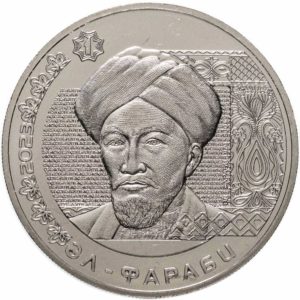 Казахстан 200 Тенге 2023 год UNC Портреты на банкнотах - Аль-Фараби