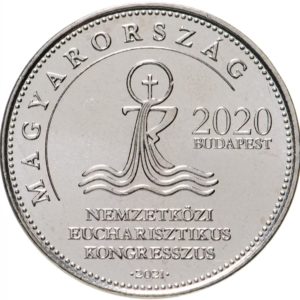 Венгрия 50 форинтов 2021 год 52 Евхаристический Конгресс UNC