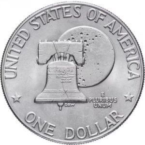 США 1 доллар 1976 D год "200 лет независимости" XF KM# 206