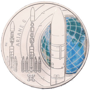 Германия 5 евро 2026 год Ариан-6 UNC UC# 384